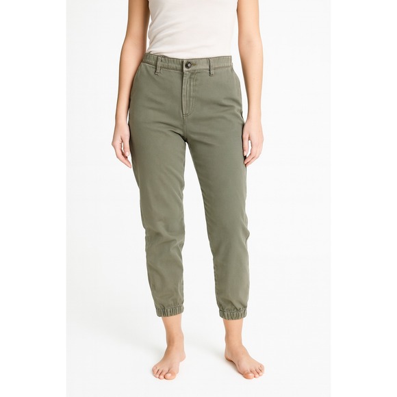 BBJ Los Angeles Olive Green Utility Jogger‎ Pants Womens Size 6/28 - Picture 1 of 5